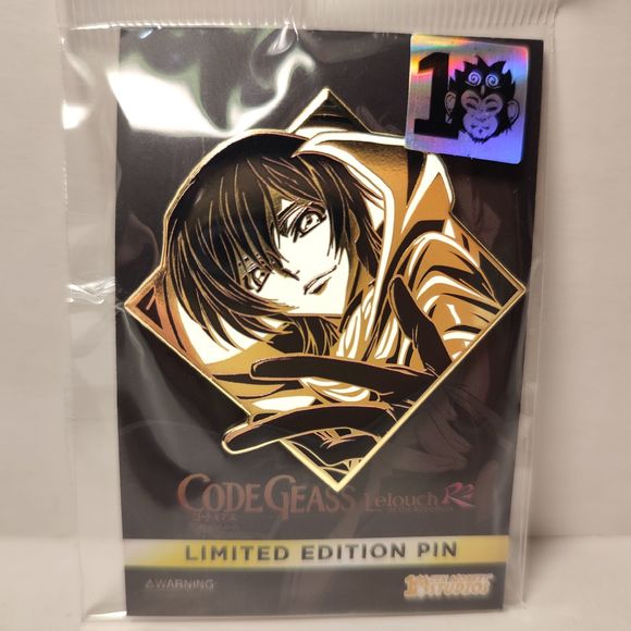 COPY - Code Geass Lelouch Limited Edition Enamel Pin Official Anime Collectible… - Picture 2 of 3
